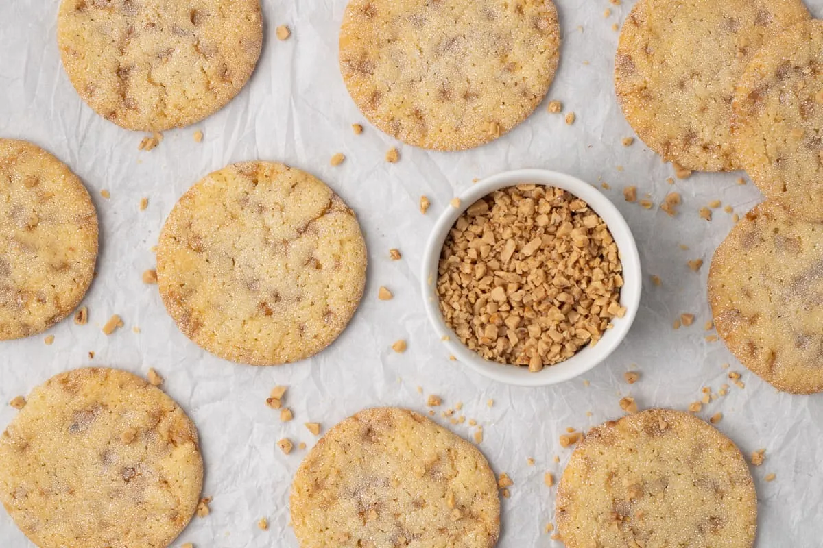 Butter Toffee Cookies